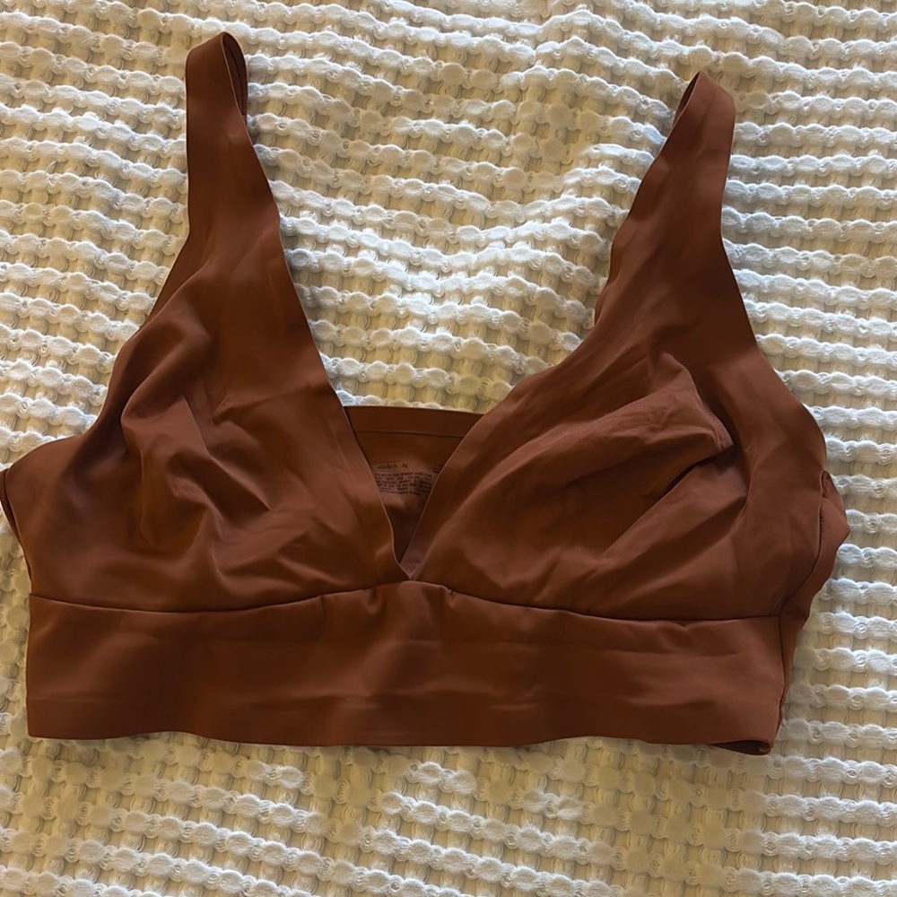 Auden Rust Longline Bralette